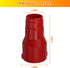 Vacuum Cleaner Dust vacuum hose Adapter 49-90-2018 Fits for Milwaukee 0970-20 & 0880-20 Wet/Dry Vacuum Collector Hose Diameter 1 1/4 in-1 pcs...