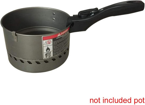 Removable Universal Pot and Pan Handle Grip - Detachable Scald-Proof Bakelite Replacement for Cookware...