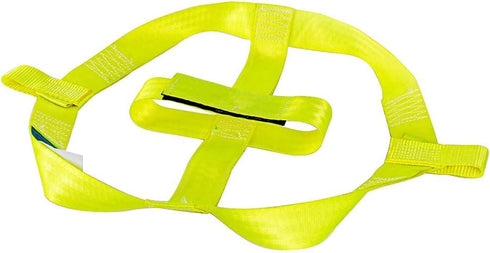 MOTO4U Universal Motorcycle Rear Wheel Tie down Strap in Yellow...