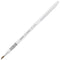 PANA 3D Kolinsky Acrylic Nail Art Sculpture Brush with Silver Metal Non-Slip Grip Handle for Manicures 3D Nail Art Flower Designs (Size #5)...
