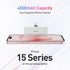 iWALK Portable Charger iPhone 15, USB-C Small Power Bank 20W 4500mAh Fast Charging Battery Pack Compatible with iPhone 15/15 Plus/15 Pro/15 Pro Ma...