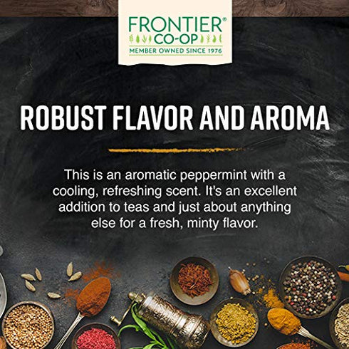 Frontier Co-op Organic Cut and Sifted Peppermint Leaf 2.05oz...