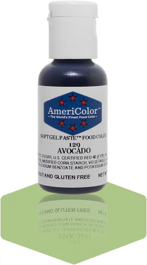 Americolor Soft Gel Paste Food Color, 75-Ounce, Avocado Green...