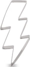 LILIAO Flash Lightning Bolt Cookie Cutter Biscuit Fondant Cutters for Kids Birthday Party - 2.2 x 4.6 inch - Stainless Steel...