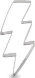 LILIAO Flash Lightning Bolt Cookie Cutter Biscuit Fondant Cutters for Kids Birthday Party - 2.2 x 4.6 inch - Stainless Steel...