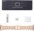 baozai Compatible with Apple Watch Series 10 Band, Premium Stainless Steel iWatch Band for Apple Watch All Series 42mm 41mm 40mm 38mm Women, Rose ...