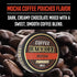 1 Can, BaccOff Premium Flavored Mocha Coffee Pouches with 50 MG of Caffeine Per Serving, No Tobacco Dip, No Nicotine Smokeless Alternative Snuff...