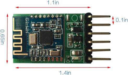 DSD TECH HM-19 Bluetooth 5.0 BLE Module with CC2640R2F Compatible for DIY......