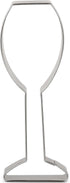 LILIAO Champagne Glass Cookie Cutter Wedding Fondant Biscuit Cutter - 1.5 x 4.5 inches - Stainless Steel...