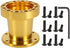 Steering Wheel Hub Adapter?2 Colors 3inch 50mm Universal Car Steering Wheel Hub Aluminum Spacer Steering Wheel Hub Adapter Kit(Gold)...