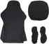BTSKY Ergonomic Office Computer Game Chair Slipcovers Stretchy Polyester Covers for Reclining Racing Gaming Gaming Chair Black (No Chair)...