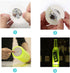 12Pcs LED Coaster, LED Sticker Lights, LED Bottle Lights Cup Holder Lights for Wine Liquor Bottle, Bottle Sparklers for Champagne, Party, Bar, Col...