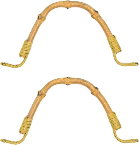 2 Pack Bamboo Teapot Handle Replacement Accessories Supplies for Ceramic and Pottery Tea Pots Tea Kettle Handle Purse U-Shape Handle Replacement f...