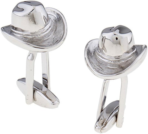 Cowboy Hat Stetson 10 Ten Gallon Pair Cufflinks...