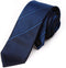 Men's Blue Black Gradient Striped Necktie 2.75 Inches Ties for Men + Gift Box...