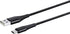Monoprice USB C to USB A 2.0 Cable - Durable, Kevlar-Reinforced Nylon-Braid, Fast Charge for Samsung Galaxy S10/ Note 8, LG V20, 6 Feet, Black - A...