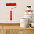 Auniwaig Embossing Rubber Paint Roller Brush Red 12.59 inch for Household Wall Painting Roller EG171T Painting Roller Brick Pattern Roller DIY Wal...