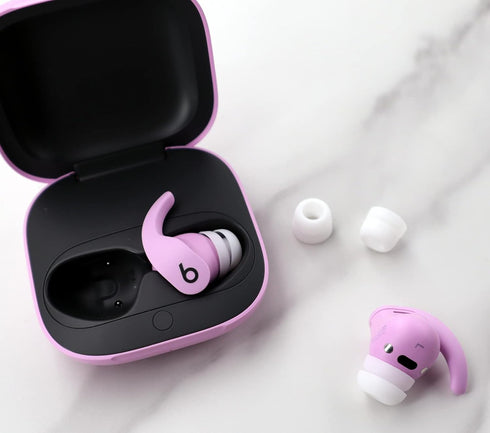6 Pairs Double Flange Compatible with Beats Fit Pro Ear Tips Buds, S/M/L 3 Size Replacement Noise Reduce Silicone Wing Eartips Earbuds Earplug Fit...