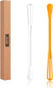 multifunctional mini whisk,mini spoon,small whisks for cooking,tiny whisk 2 pieces,mini small wisk,for Blending,Whisking,Beating Ingredients, Mixi...