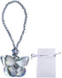 H&D HYALINE & DORA Crystal Glass Butterfly Car Key Charm Mirror Hanging Ornaments Gift (Butterfly-1)...