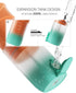 Water Dental Flosser for Adults for Teeth Cleaning 3 Modes- Portable & Reachargeable IPX7 Waterproof Level Dental Water Jet, Orange,green...