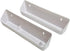 Bueyfolt 11" Kitchen Sink Front Tip-Out Accessory Trays with Mounting Screws, White, 2 Pack (Conventional Open Tray and Accessory Tray with Ring H...