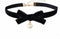 Bow Necklace for Women Red Bow Choker Black Ribbon Necklace Pearl Pendant Necklace Cute Bow Knot Necklace for Girls Christmas Gifts...