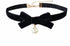 Bow Necklace for Women Red Bow Choker Black Ribbon Necklace Pearl Pendant Necklace Cute Bow Knot Necklace for Girls Christmas Gifts...