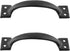 20 Pcs Black 5.5 Inch Barn Door Handles Vintage Gate Handles, Cabinet Handle Pulls Large Gate Pulls for Kitchen Cupboard Furniture Drawer Cabinet ...