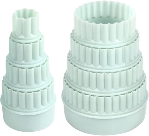 8 Pieces Display Stands for Pyrex Bowls Bowl Stands Bowl Display Stands for Cabinet Organizer Plastic...