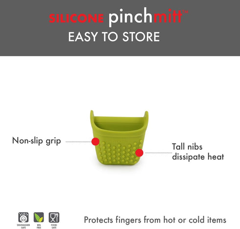 Dexas PinchMitt Silicone Oven Mitt, Green...
