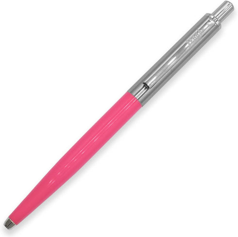 Zebra Pen 901 Retractable Ballpoint Pen - Medium Point 1.0mm Nib - Black Ink - Deep Pink Barrel...