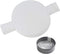 GeeRic 100 Pcs Baking Parchment Paper, 8 inch Round Cake Pan Liner with Lift Tab, Non-Stick Precut Baking Parchment for Baking Cookies, Bread (Whi...