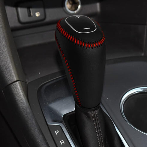 Gear Shift Knob Cover for Chevy Malibu/Equinox 2016-2020/ Cruze 2017-2019 Auto Leather Gear Shifter Knob Protector Trim for Chevy Eqionox 2021 Acc...