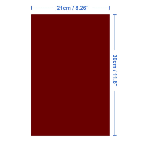 Thyores 15PCS Red Velvet Fabric Sticky Back Adhesive Back Sheets, Self-Adhesive Velvet Fabric for Jewelry Drawer Craft and Craft Making (8.3" x 11...