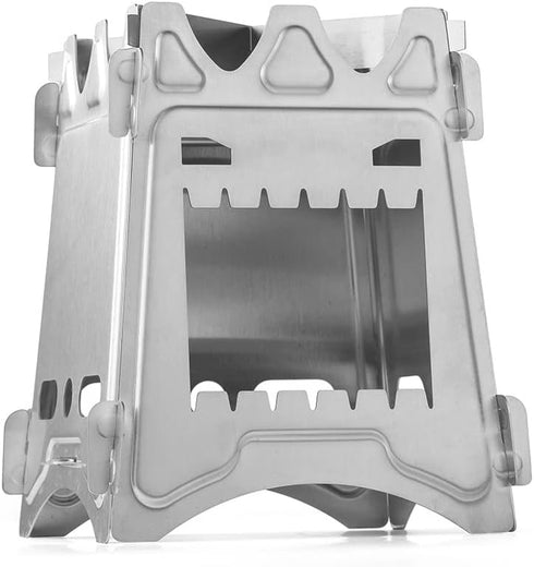 Lightweight Portable Wood Burning Camping Stove Camping Backpacking Stove Folding Wood Stove for Outdoor Hiking Camping Picnic Stove...