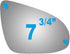 Mirror Glass fit for 2013 2014 2015 2016 2017 2018 Toyota Avalon 2012 2013 2014 2015 2016 2017 Toyota Camry Passenger Right Side RH Non Heated Rep...