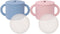 WeeSprout Snack Containers, Food Grade Silicone Cups, Spill-Proof Tops For Toddlers and Babies, Premium Hard Plastic Travel Lids, Dishwasher Safe,...