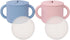 WeeSprout Snack Containers, Food Grade Silicone Cups, Spill-Proof Tops For Toddlers and Babies, Premium Hard Plastic Travel Lids, Dishwasher Safe,...