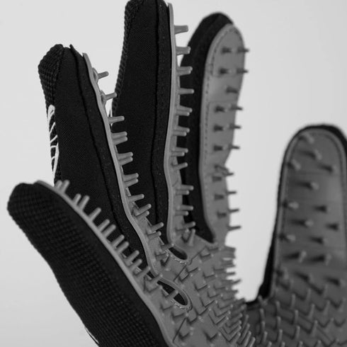 Seibertron Patented P.G.M.G-1 Pet Hair Remover/Deshedding Grooming Gloves Seven Sizes Fit All Works for Dogs, Horses, Cats and Other Animals Short...