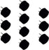 Fielect 10Pcs DC3V 80db Buzzer Alarm Passive Electronic Buzzer Alarm Beeper Intermittent Sound Speaker FSC-9042...
