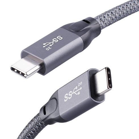 USB C 3.2 Gen 2 Cable, 5Ft USB C to C Video Cable 4K Display 100W PD Charging 20Gbps Data Transfer for Thunderbolt 4/3 Compatible with MacBook Pro...