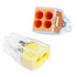 100PCS Push-in Wire Connector 20-12AWG Wire Nuts Splice Terminal- 2Port-50PCS and 4Port-50PCS...