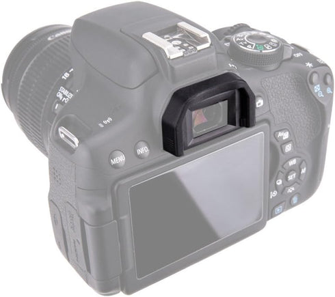 JJC 2-Pack Camera Eyecup Eyepiece Eye Cup for Canon EOS Rebel T6 T7 T5 T3 T100 4000D SL3 SL2 SL1 T8i T7i T6s T6i T5i T4i T3i T2i T1i XSi XTi XT XS...