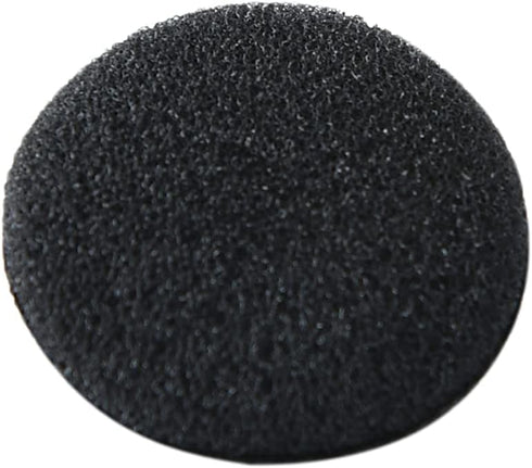 Black Soft Foam Earbud Earpad Replacement Sponge Covers for Walkie Talkie Earpiece & Stereo Headsets?Diameter 18MM,10Pcs?...