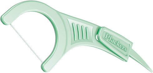 Plackers Micro Mint Flossers Travel Case, Pack of 12 Cases (144 Flossers in Total)...