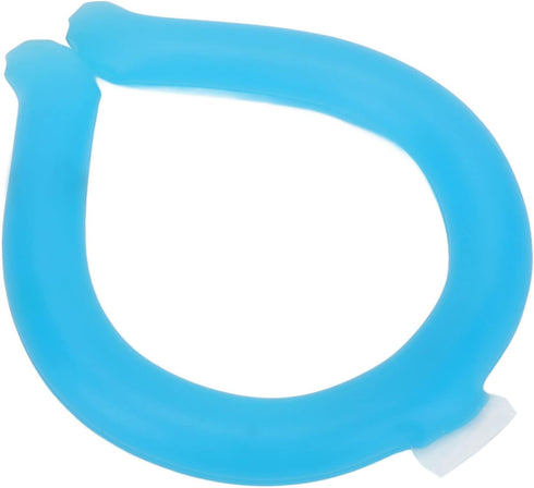Neck Cooler,Wearable Hands Lasting Neck Cooling Tube Reusable Neck Cooling Ring Neck Cooler Tube for Summer Heat (Blue)...