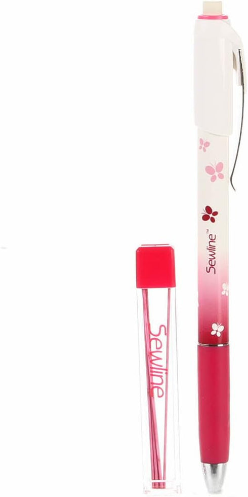 Sewline Mechanical Fabric Marking Pencil Plus 6 Lead Refills...