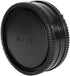 Body Cap & Camera Rear Len Cover Set Compatible with Sony E-Mount NEX Cameras A7II,III A7R III A9 A7 A7R A7S A6500 A6300 A6000 A55 A65 A77 A99 A90...
