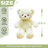 Teddy Bear Stuffed Animals, 13.4 inch Soft Cuddly Stuffed Plush Teddy Bear, Cute Plush Toys for Birthday Christmas New Year Valentine’s Day Weddin...